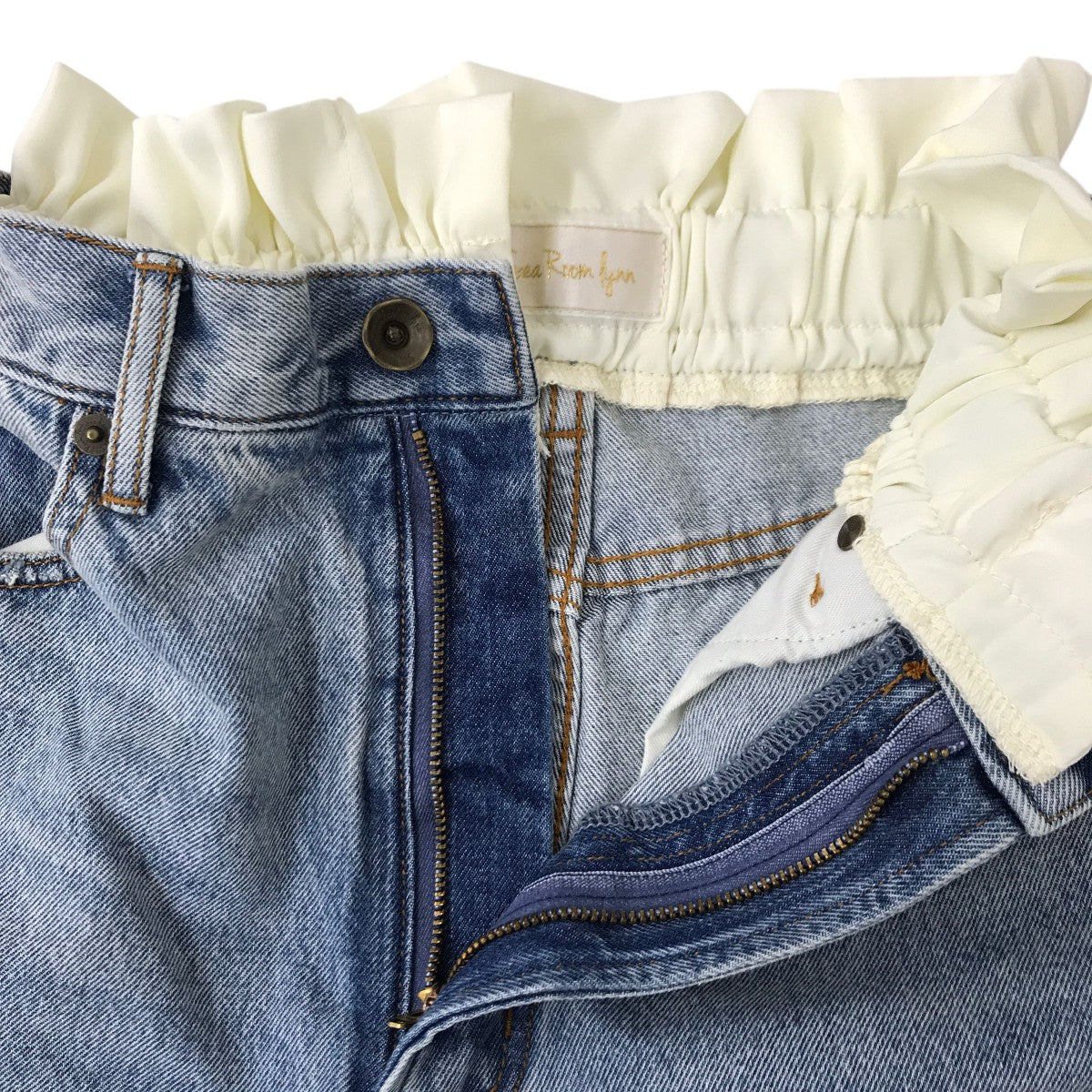 Sea Room Lynn(シールームリン) ウエストcombiボリュームワイドデニム