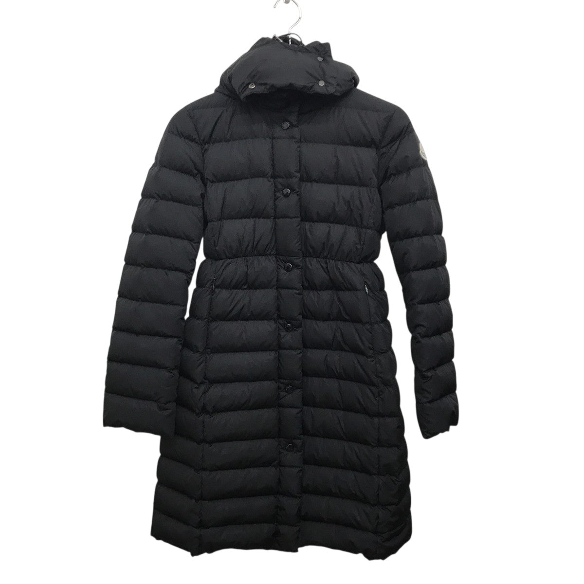 美品【MONCLER】モンクレール ADOXA ダウンコート ブラック サイズ1 MONCLER(モンクレール) ADOXAダウンコート ブラック サイズ 00｜【公式