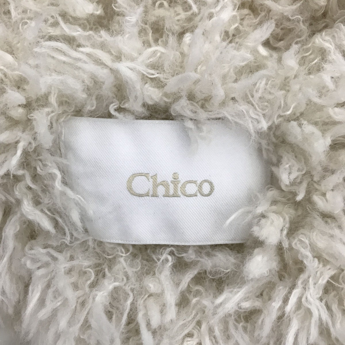 chico(チコ) プードルコートボアジャケット24SC023 24SC023 ベージュ