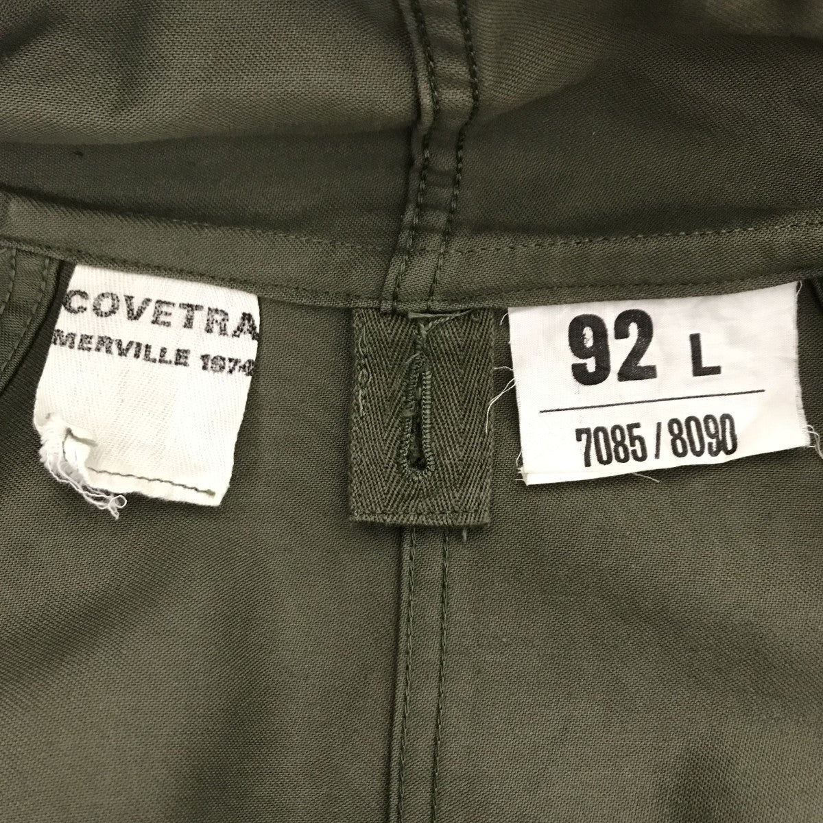 French Army 70s french army M-64 field hoodieモッズコート 古着・中古-3枚目のアイテム画像
