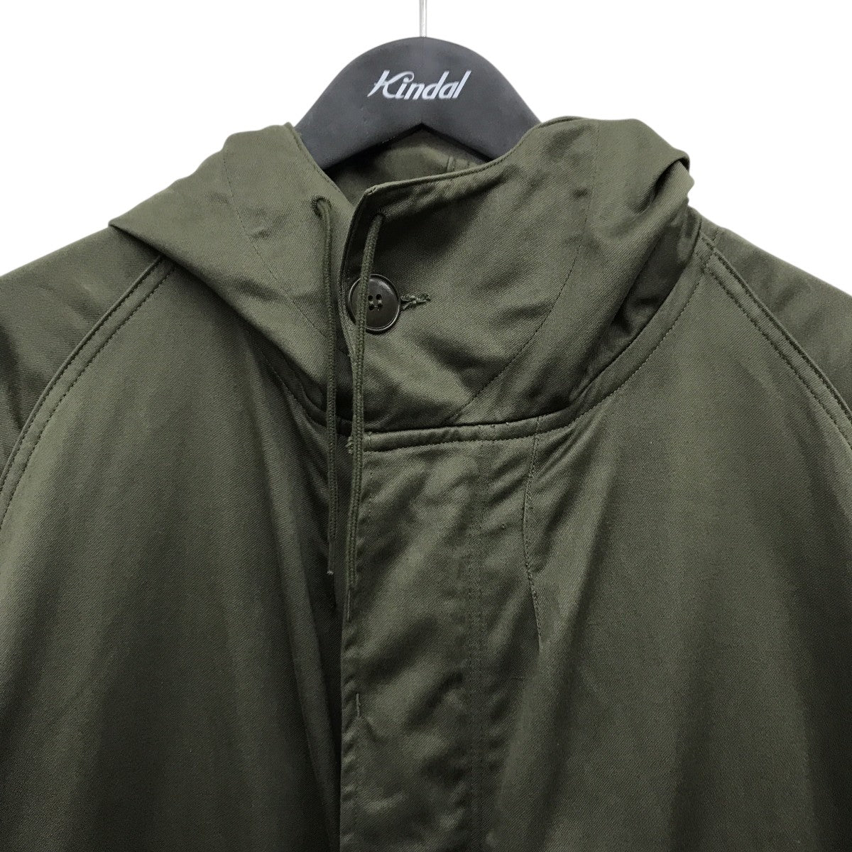 French Army 70s french army M-64 field hoodieモッズコート 古着・中古-4枚目のアイテム画像