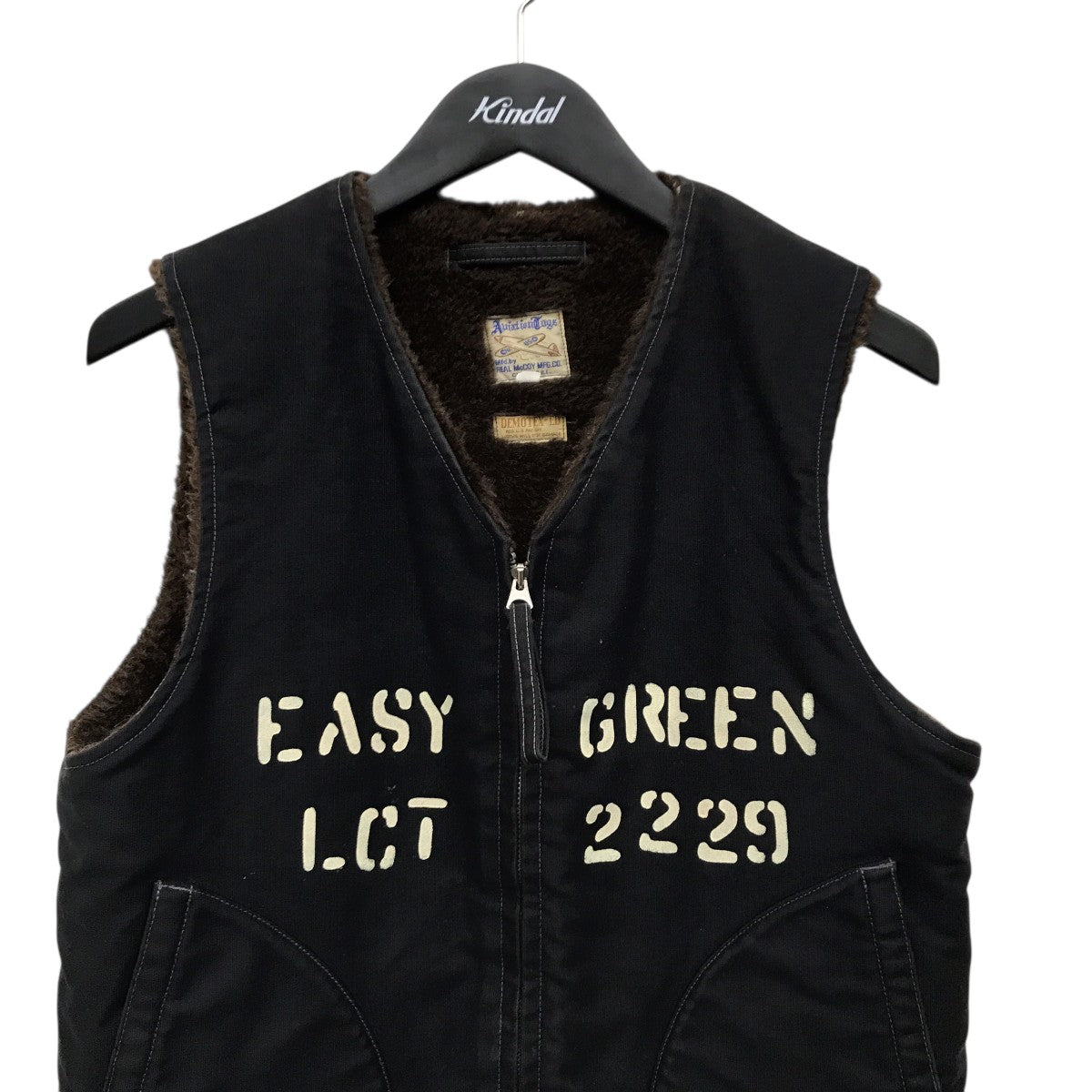 最終値下げ　リアルマッコイズ アルパカベスト THE REAL McCOY'S（リアルマッコイズ）のアルパカ デッキベストを