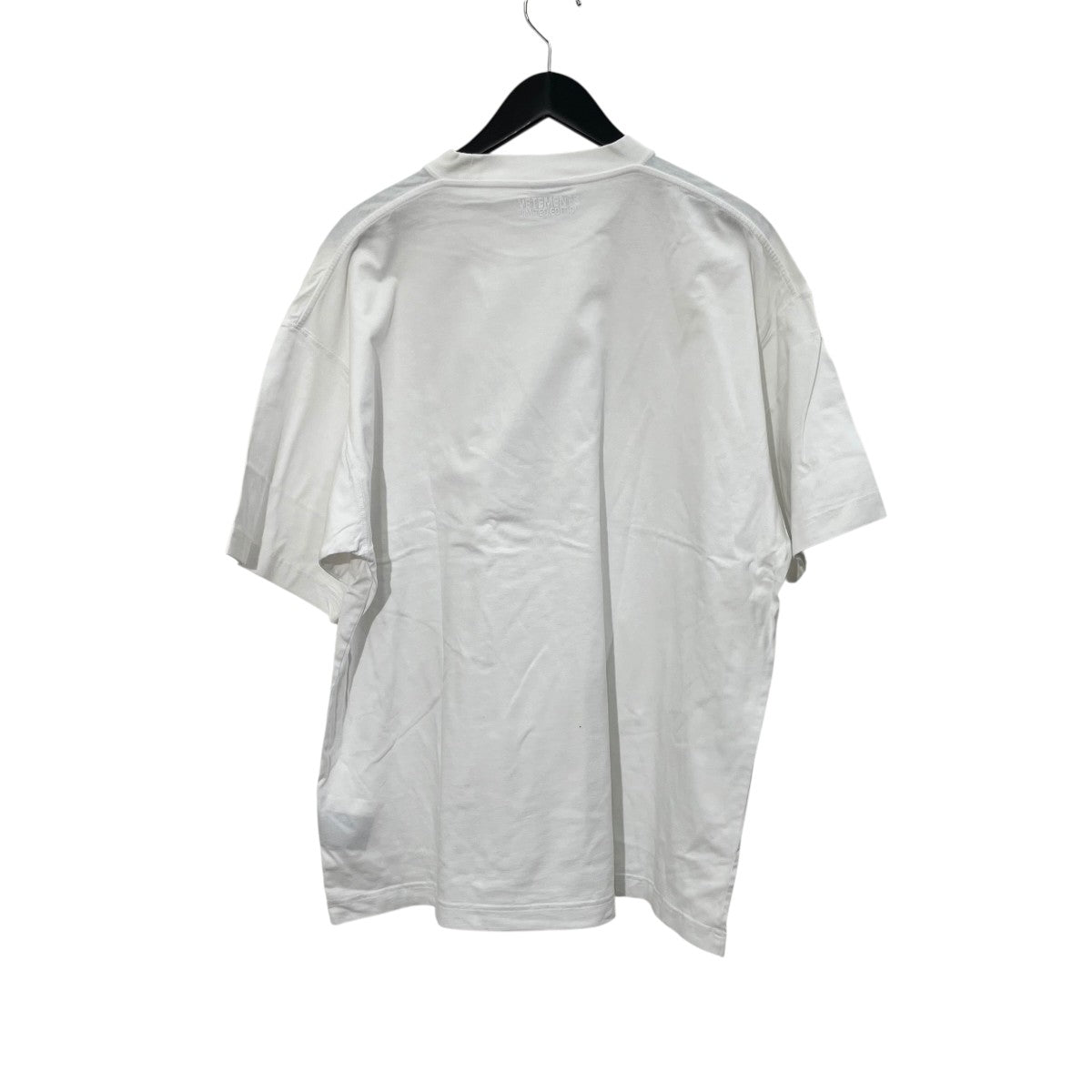 VETEMENTS ヴェトモン 半袖シャツ UE52SH260W サイズ:XS VETEMENTS(ヴェトモン) 半袖Tシャツ ホワイト サイズ XS｜【公式