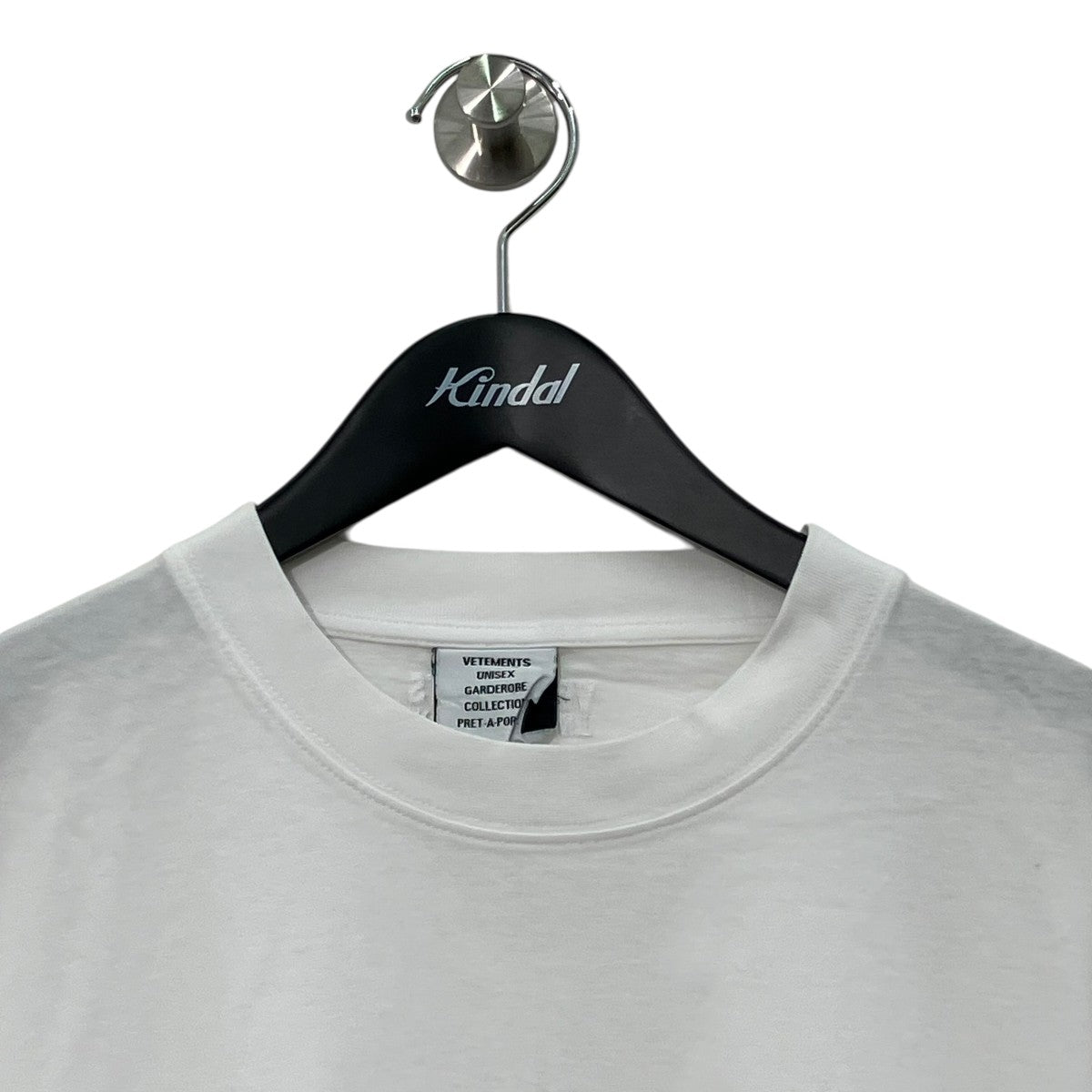 VETEMENTS(ヴェトモン) 半袖Tシャツ ホワイト サイズ XS｜【公式