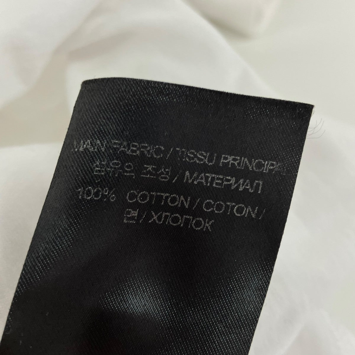 VETEMENTS(ヴェトモン) 半袖Tシャツ ホワイト サイズ XS｜【公式