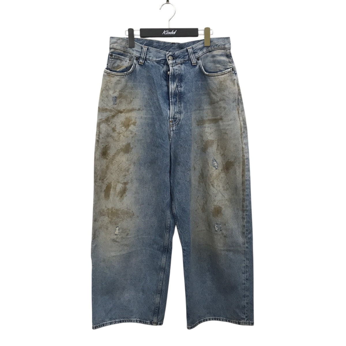 2023 Penicillin  ヴィンテージ加工スーパーバギージーンズデニムパンツC00054