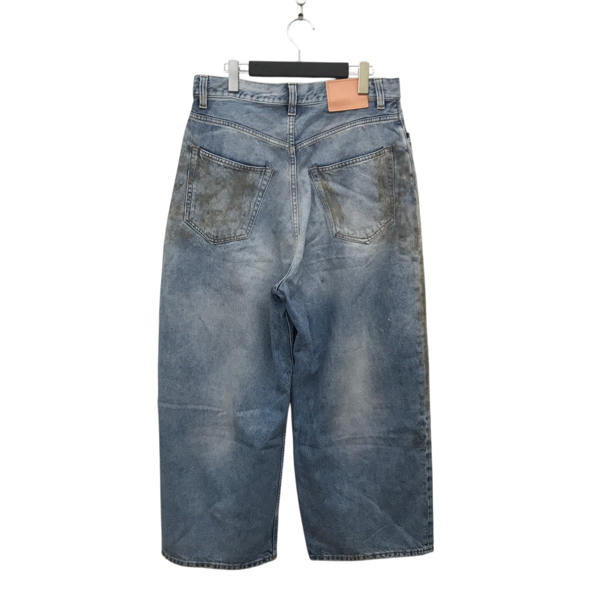 2023 Penicillin  ヴィンテージ加工スーパーバギージーンズデニムパンツC00054