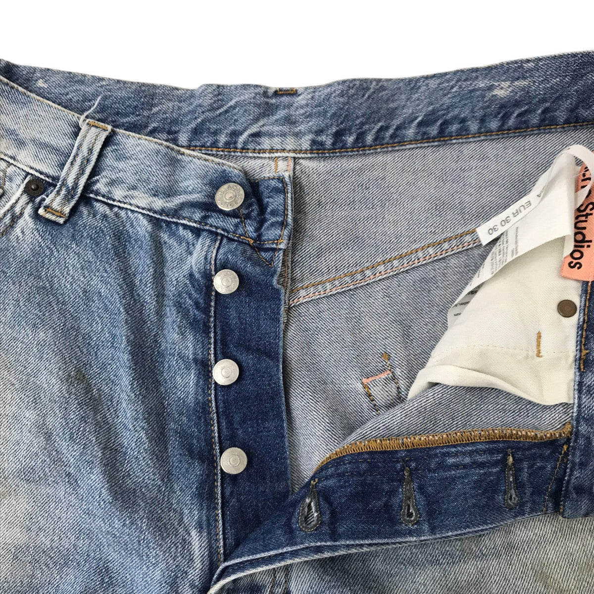 2023 Penicillin  ヴィンテージ加工スーパーバギージーンズデニムパンツC00054