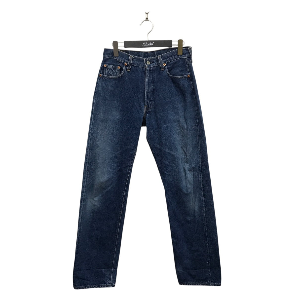 LEVI’S 501XX BIGE 裏555 110周年 バレンシア製デニムパンツ 古着・中古-1枚目のアイテム画像