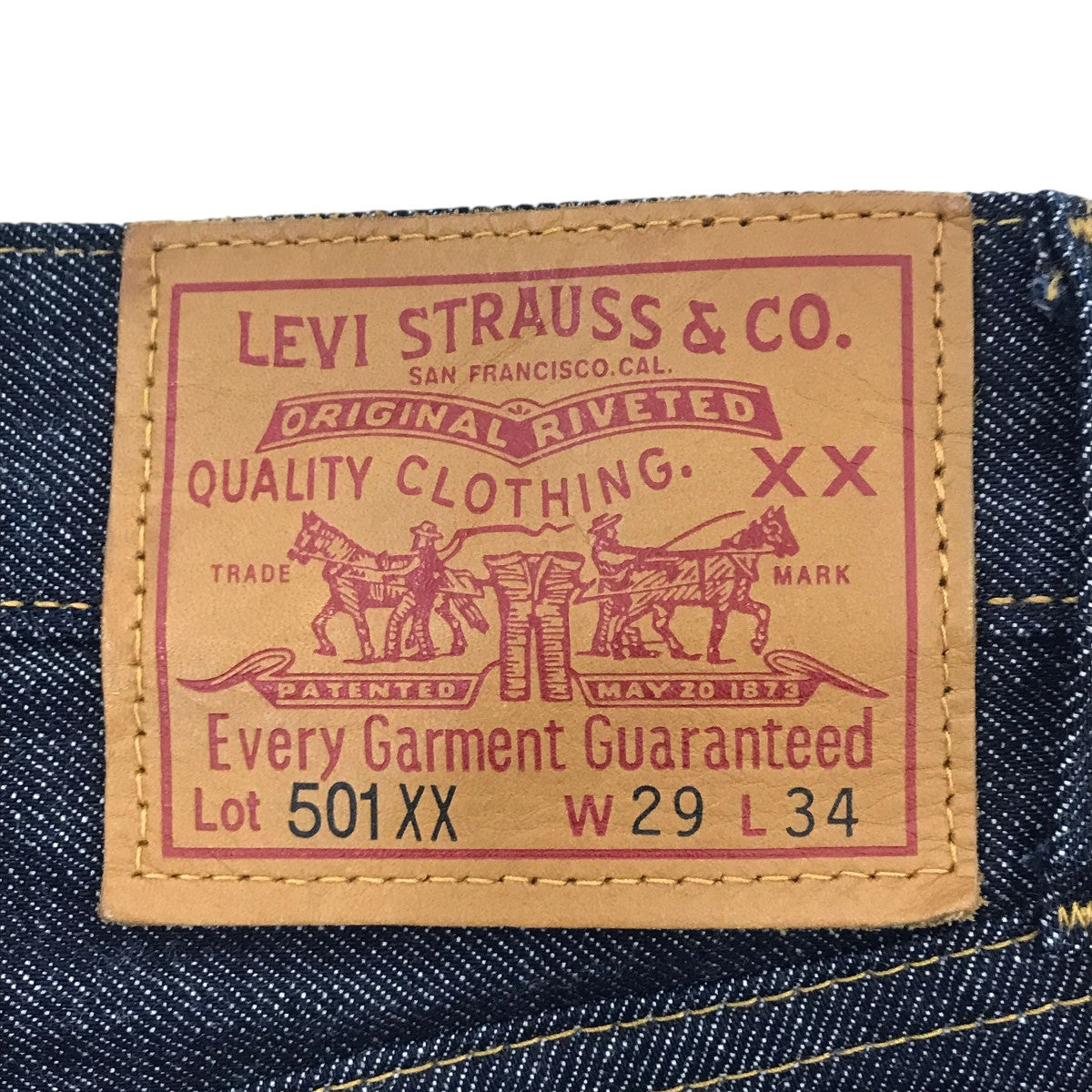 1947年モデル 501XXデニムパンツ47501-0200