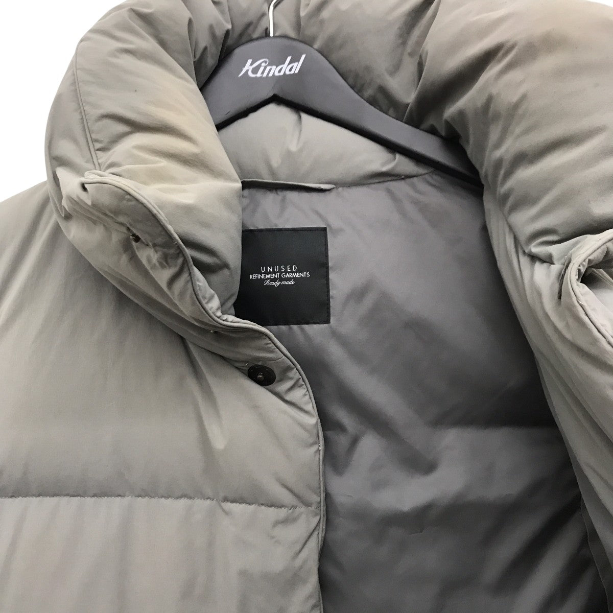 UNUSED(アンユーズド) ダウンベストUS1466 US1466 グレー サイズ 1