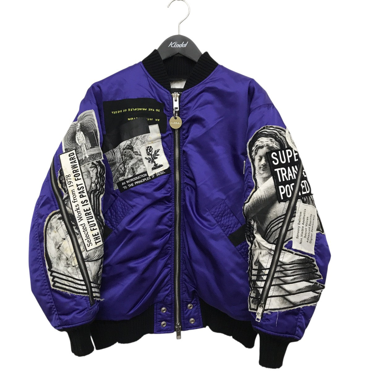 DIESEL(ディーゼル) ボンバージャケット バイオレット サイズ XXS