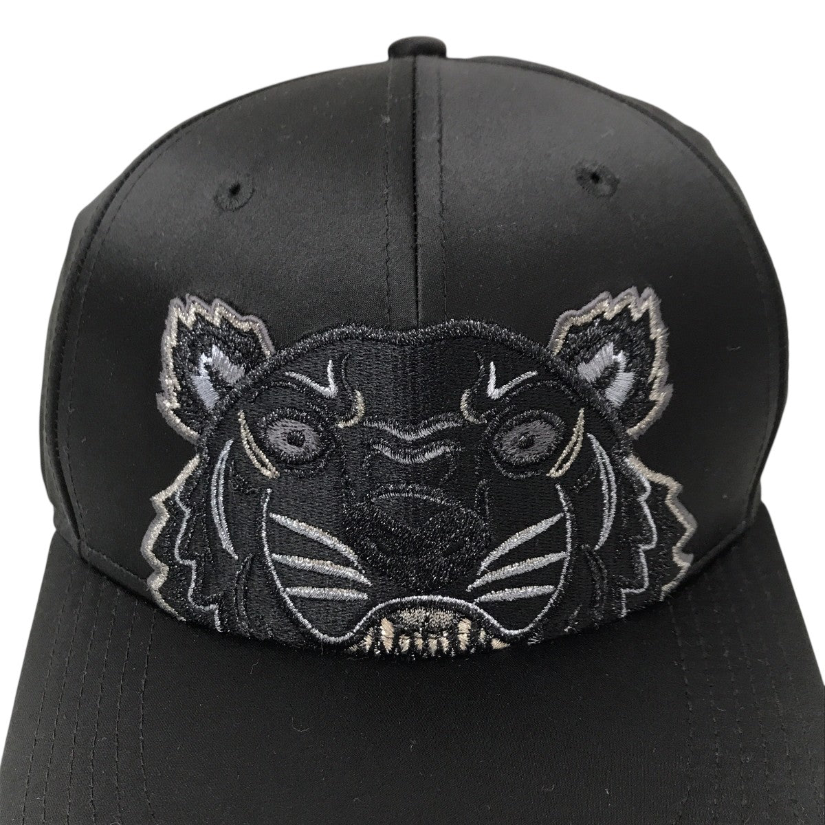 KENZOタイガーロゴ キャップ　ブラック KENZO(ケンゾー) タイガーキャップ ブラック サイズ U｜【公式