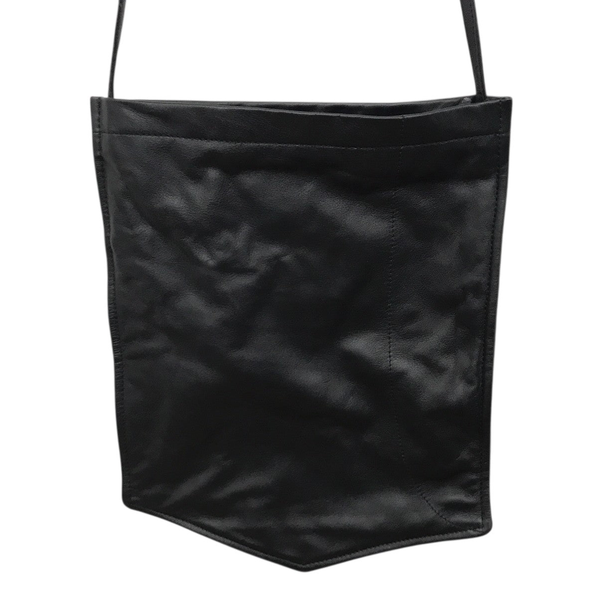 CCU(シーシーユー) CCU SHIRT POCKET BAG 3レザーショルダーバッグBG