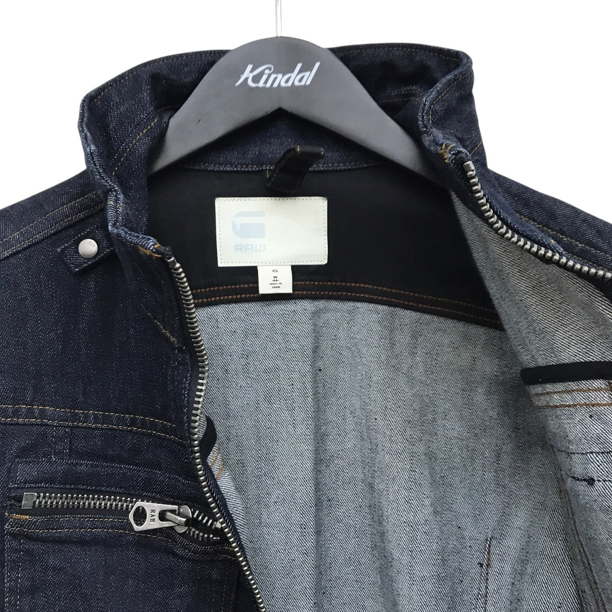 ARC ZIP 3D SLIM JKTデニムジャケット