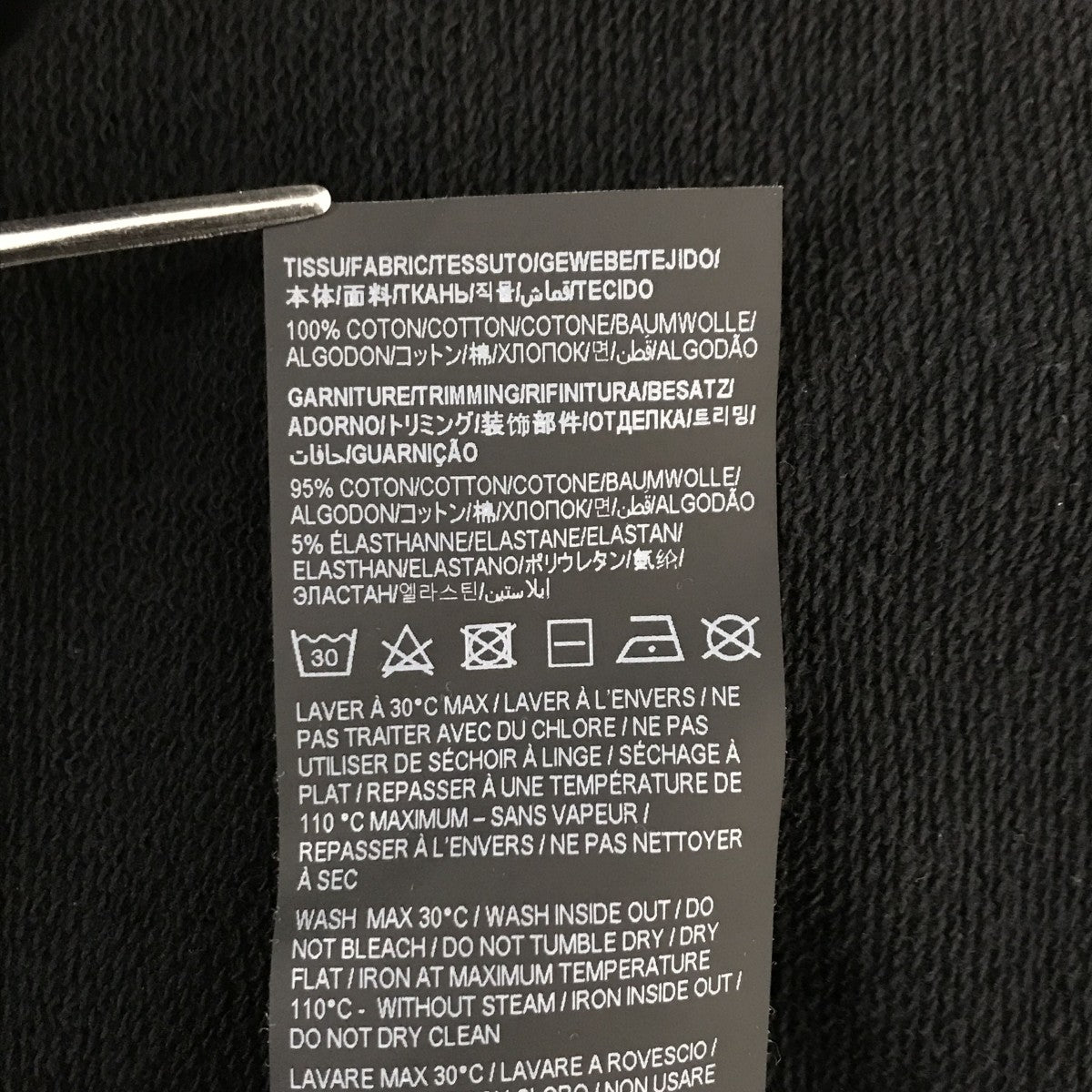 MINI LOGO HOODIE シグニチャー クロップパーカーT09T 677259 YB2PG 1000