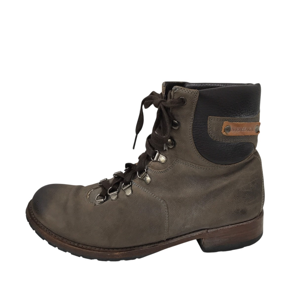 【希少】SENDRA センドラ　モーターサイクルブーツ　41 ブラウン Sendra Boots(センドラ ブーツ) レザーブーツ ブラウン サイズ 43