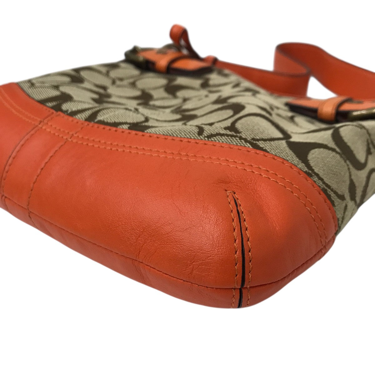 COACH(コーチ) ショルダーバッグ3577 3577 ベージュ×オレンジ｜【公式