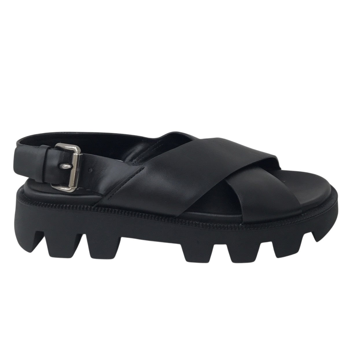 PRADA クロスストラップサンダル 古着・中古-2枚目のアイテム画像