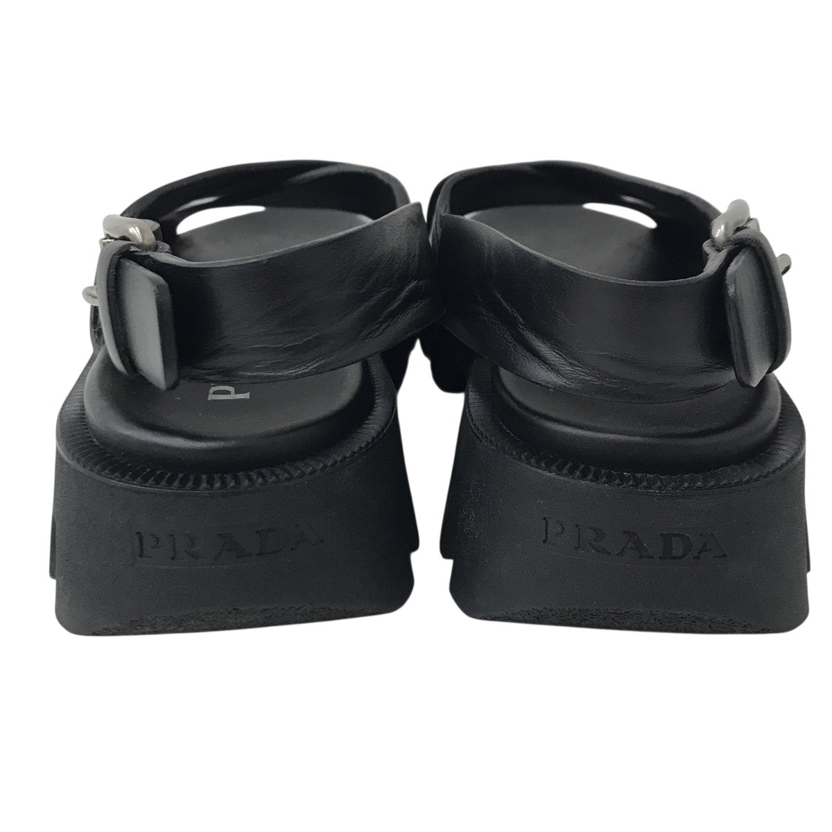 PRADA クロスストラップサンダル 古着・中古-4枚目のアイテム画像