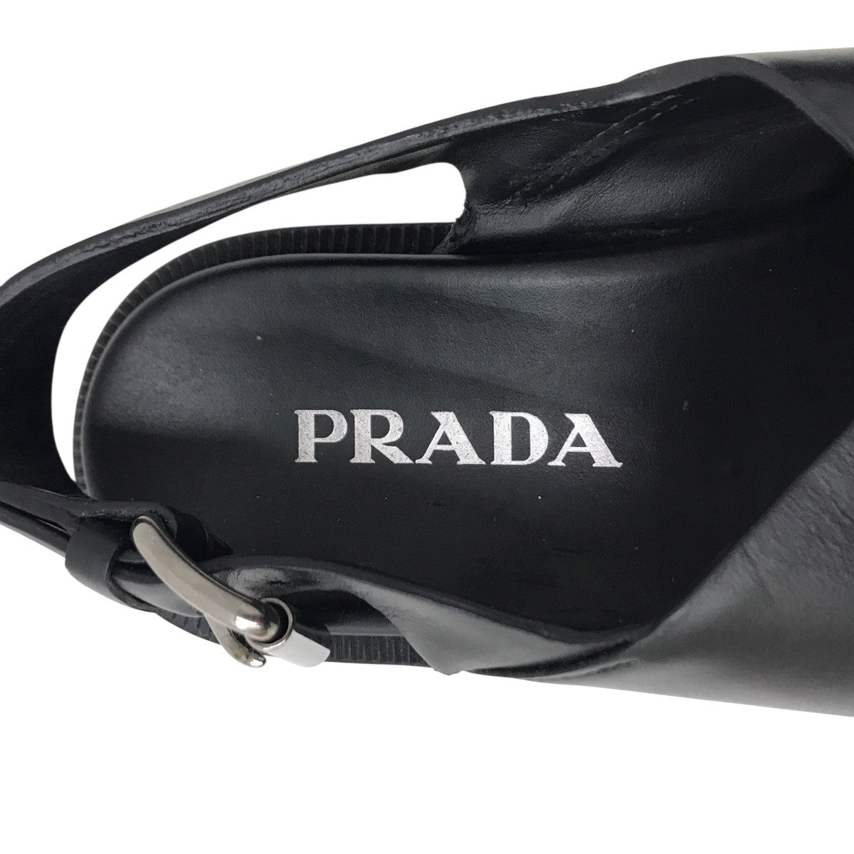 PRADA クロスストラップサンダル 古着・中古-5枚目のアイテム画像