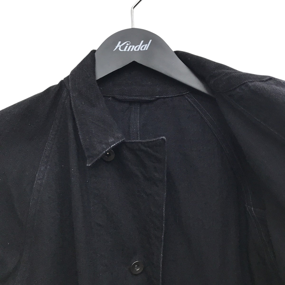 COMOLI(コモリ) デニムワークジャケットX01-01002 X01-01002 ブラック