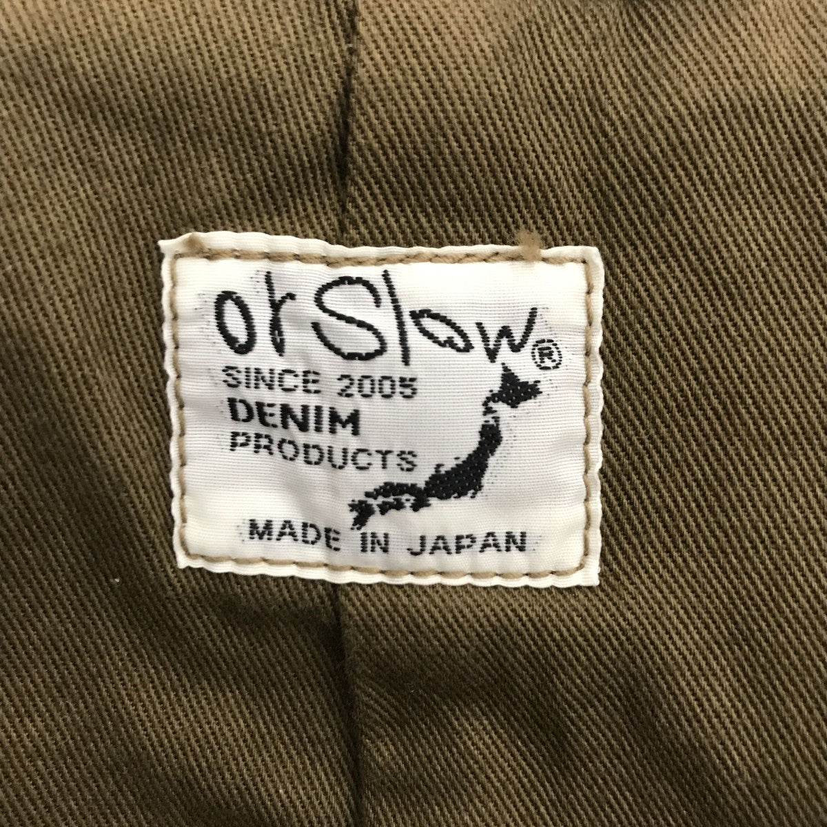 orSlow(オアスロウ) ステンカラーコート カーキ サイズ M｜【公式