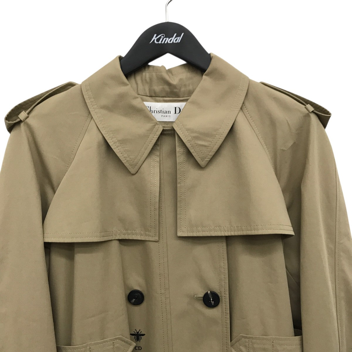 Bee刺繍トレンチコート841M55A3332