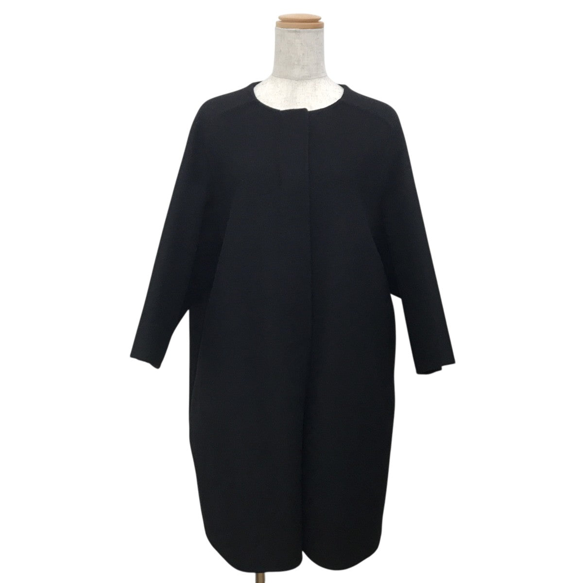 クリスチャンディオール シャギー コクーンコート オーバーサイズ モヘア混 黒 クリスチャンディオール シャギー コクーンコート オーバーサイズ