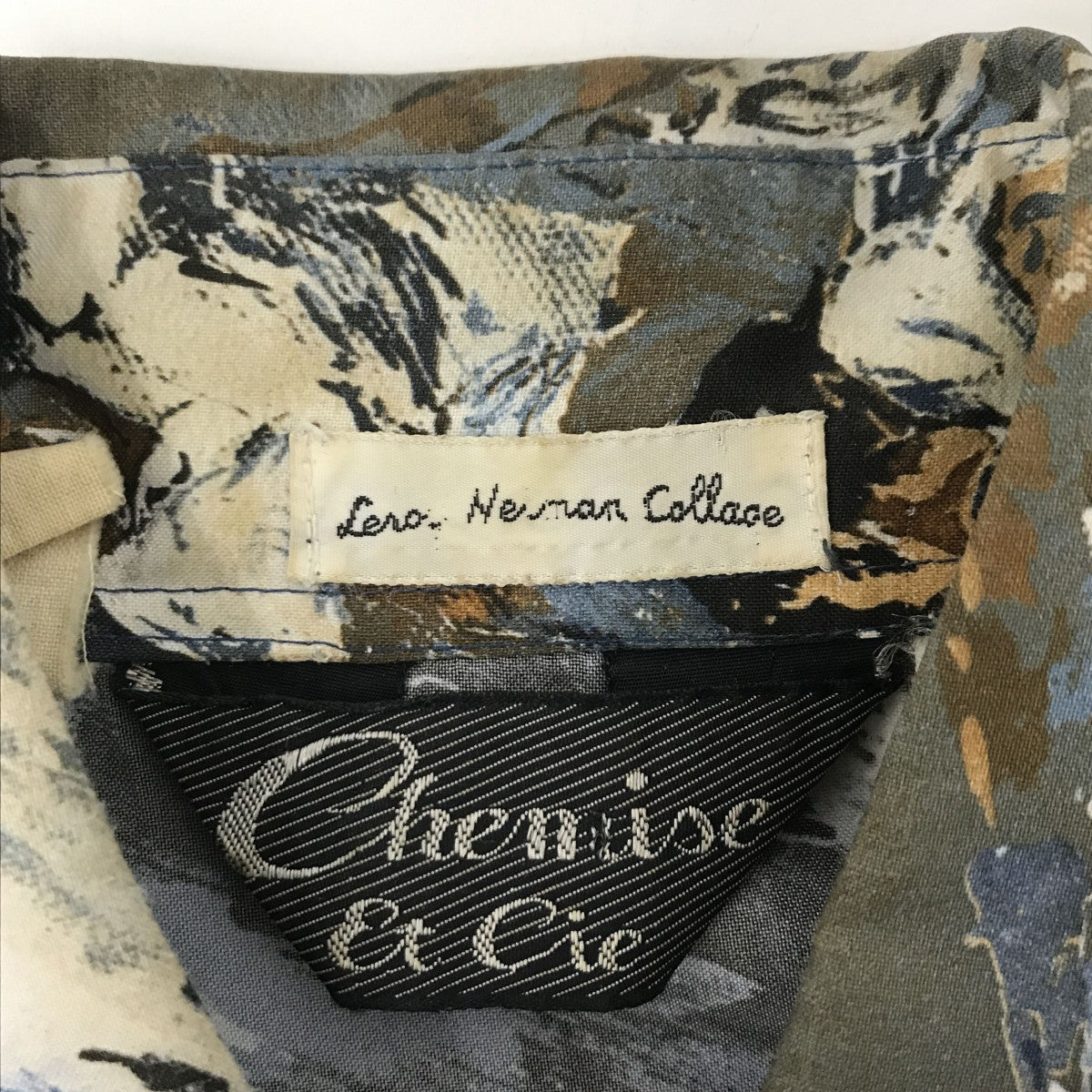 Chemise Et Cie×PLAY BOY ヴィンテージ総柄シャツ 古着・中古-3枚目のアイテム画像
