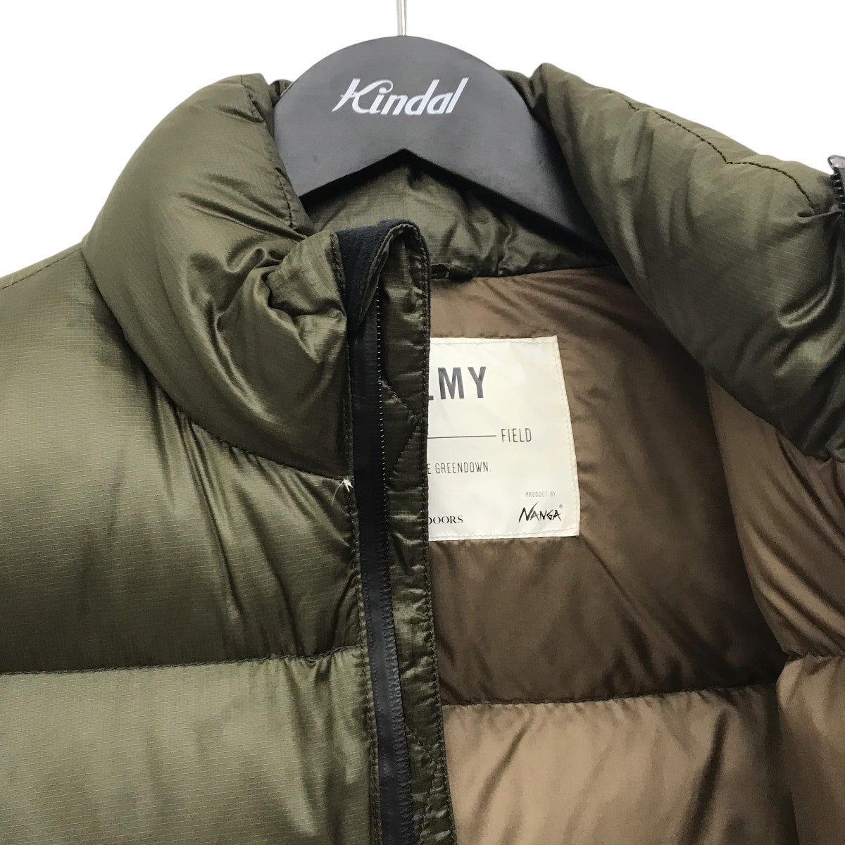 （BR）NANGA ダウンベスト Sサイズ オリーブグリーン South2 West8 x NANGA River Trek ダウンベスト – NANGA ONLINE SHOP