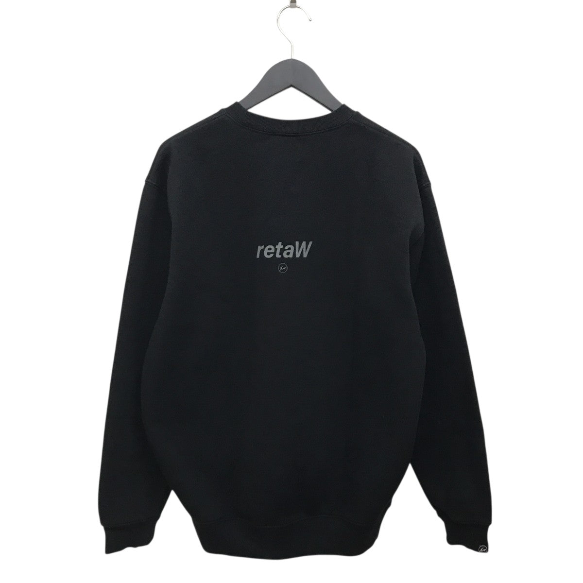 retaW×FRAGMENT DESIGN wateRトレーナー ブラック サイズ L｜【公式