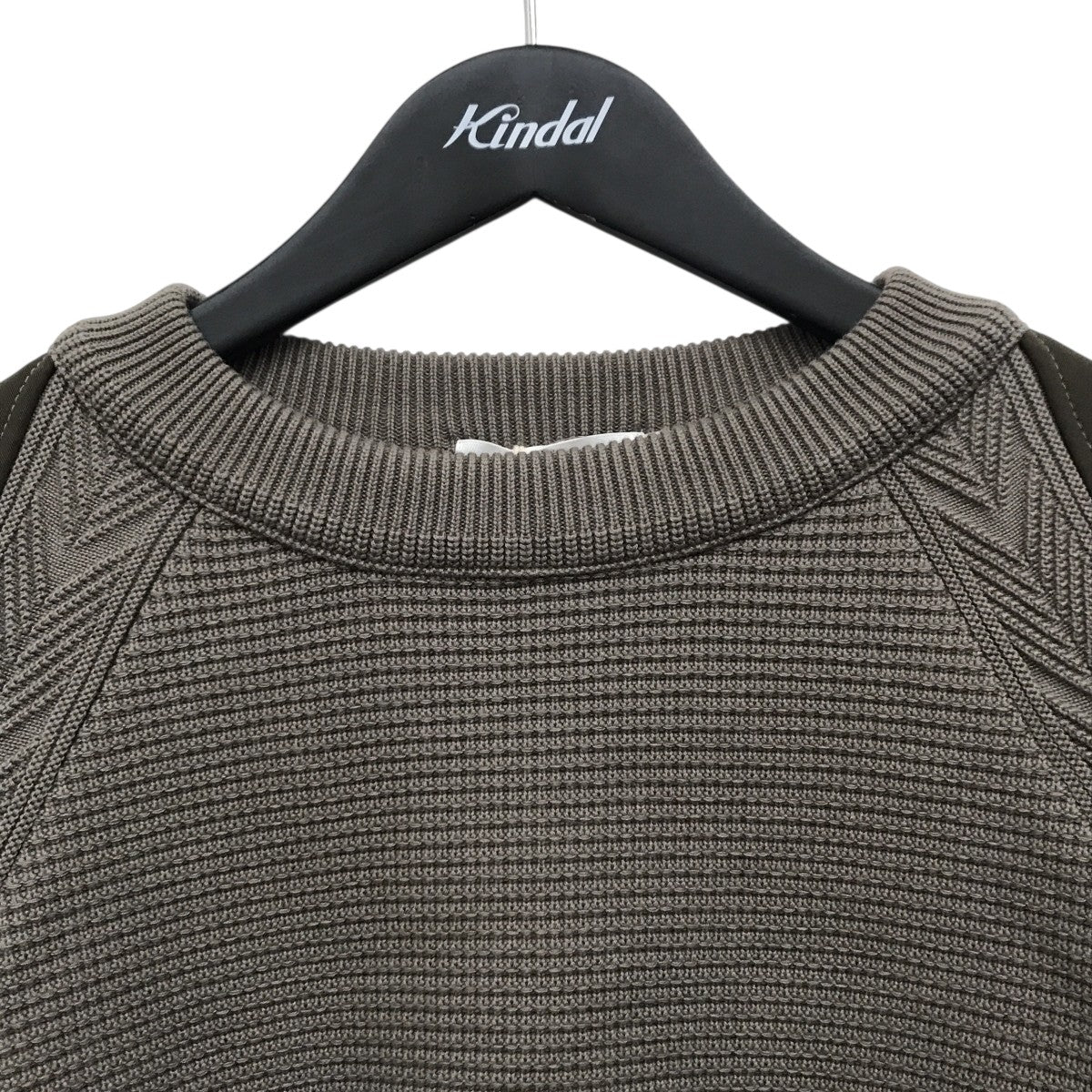 YASHIKI×master-piece ワッフル切替ニットYSK-22AW-MSPC03 YSK-22AW