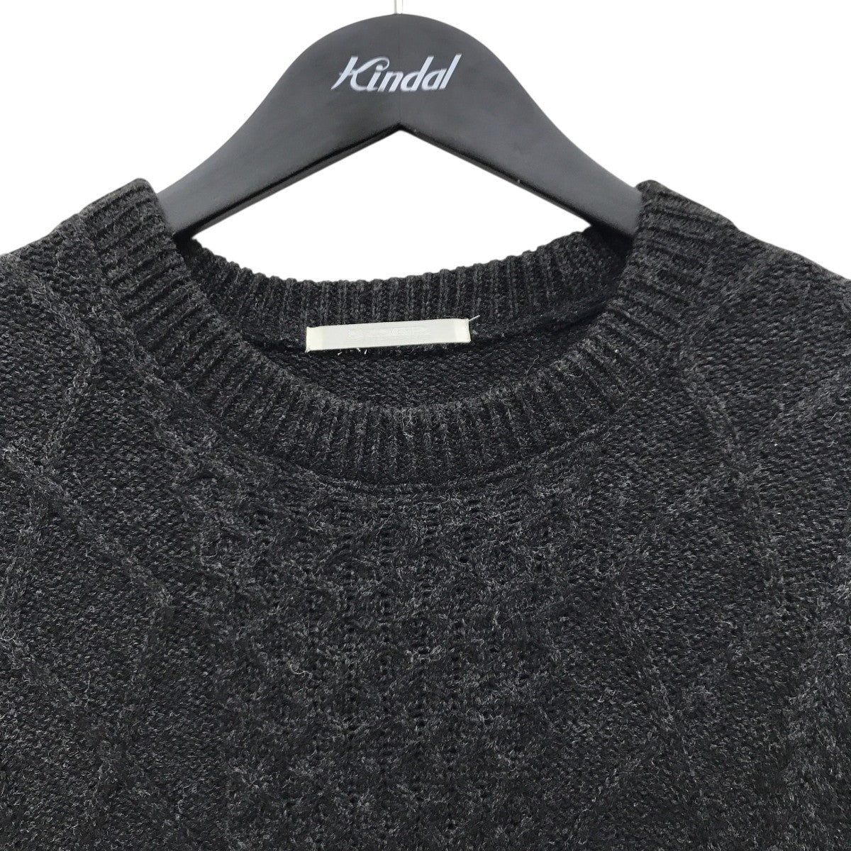 チェックシャツ切替ニットDC-AW17-KN-05