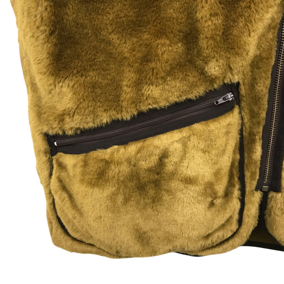 リバーシブルファーベスト222MLI0004