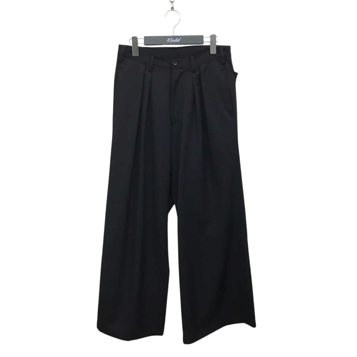 sulvam(サルバム) 2 Tucked Wide PantsスラックスMW-P02-100 MW-P02