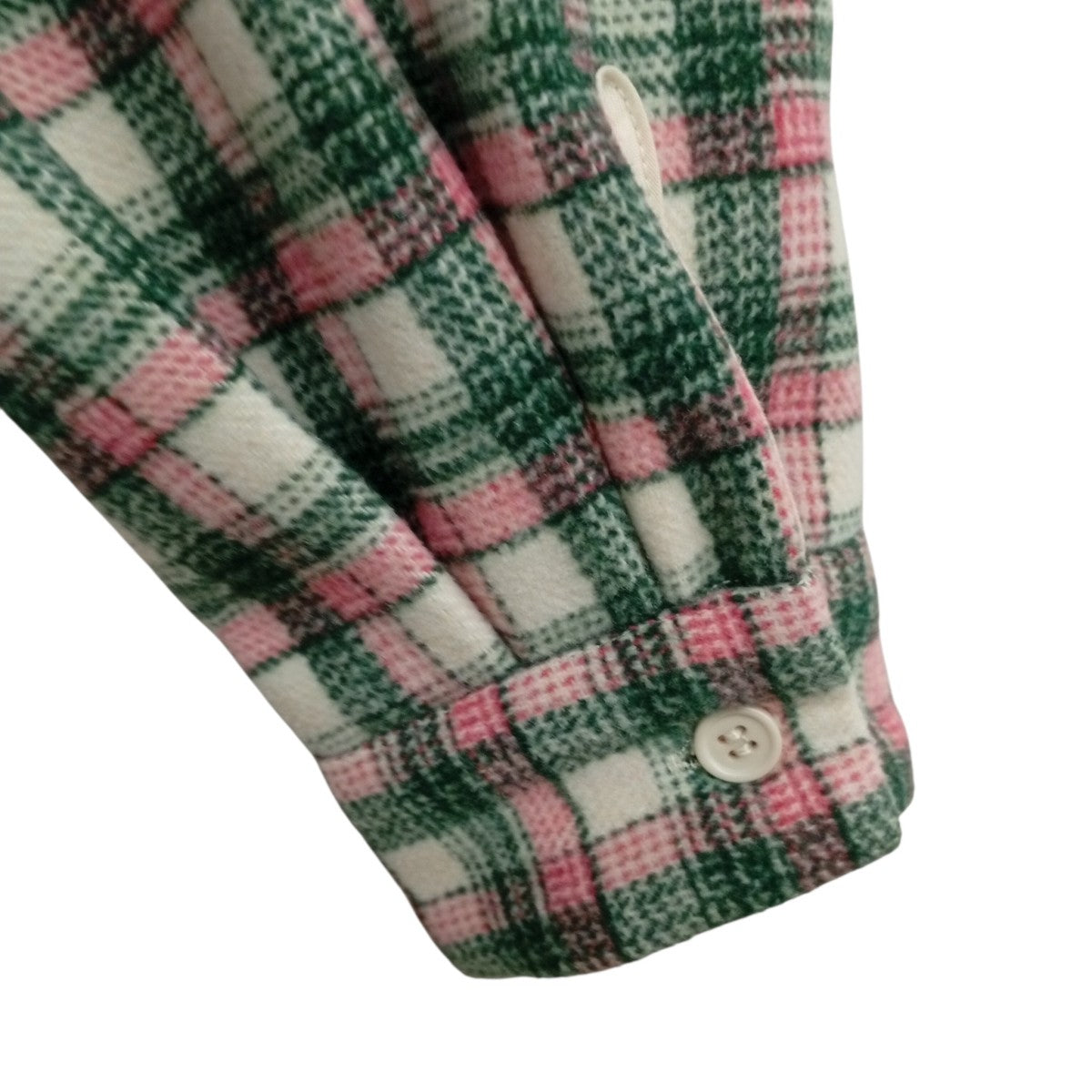 AMERI UND CHECK WOOL OVER SHIRTチェックシャツジャケット0224204710530 古着・中古-5枚目のアイテム画像