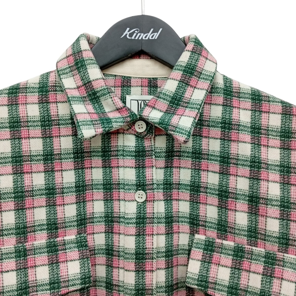 AMERI UND CHECK WOOL OVER SHIRTチェックシャツジャケット0224204710530 古着・中古-7枚目のアイテム画像