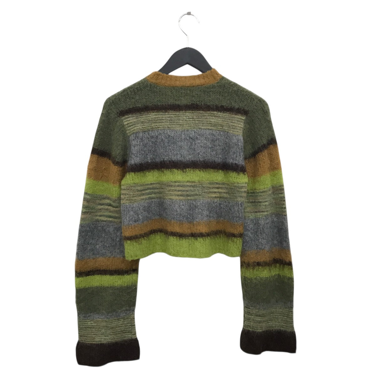 ボーダーニットカーディガン21242365307