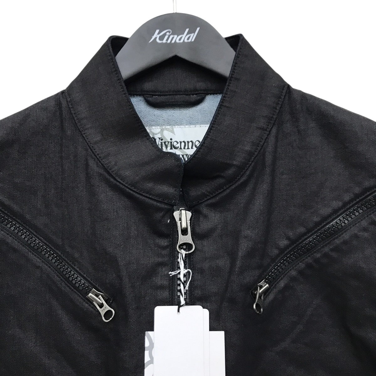 GIMMICK COATING DENIM JACKETライダースジャケットVW-KQ-75183