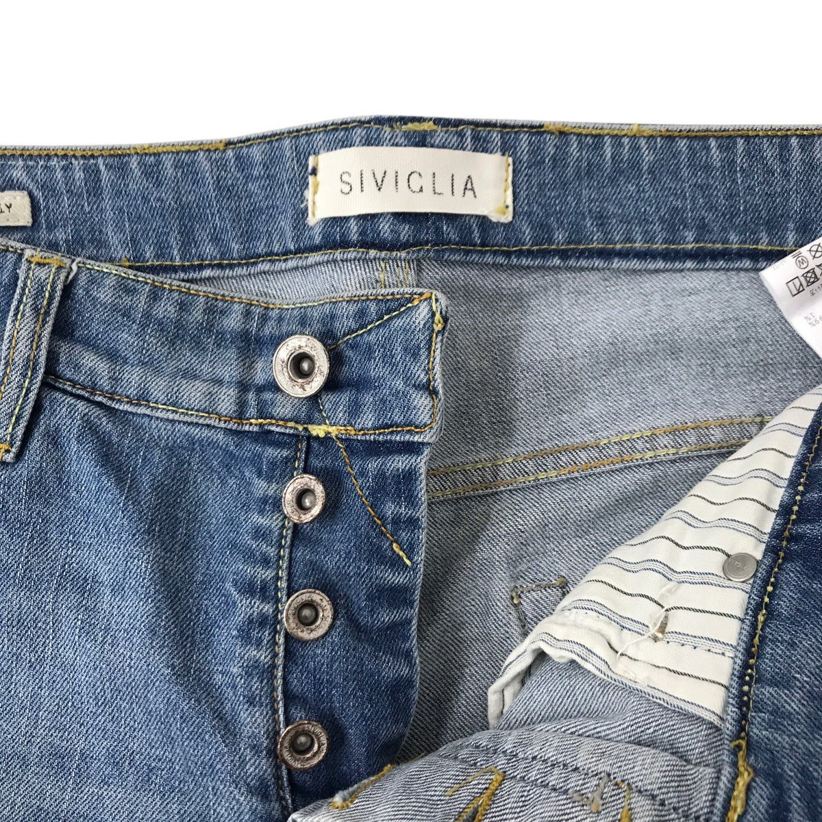 ダメージ加工デニムパンツP17EE1P026S2S412