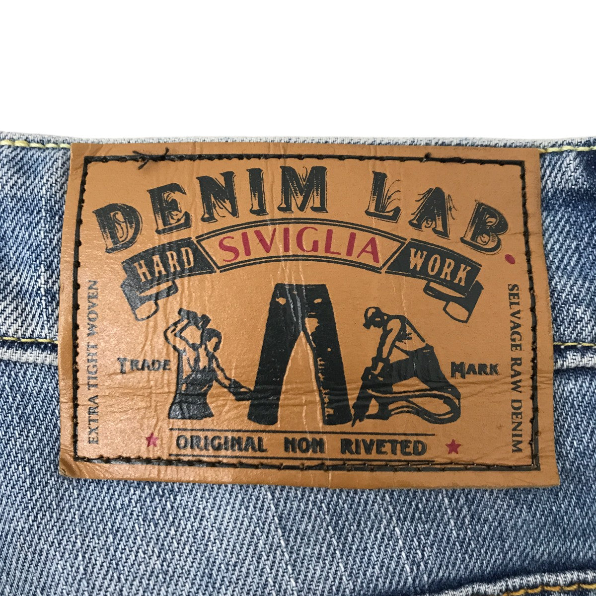 ダメージ加工デニムパンツP17EE1P026S2S412