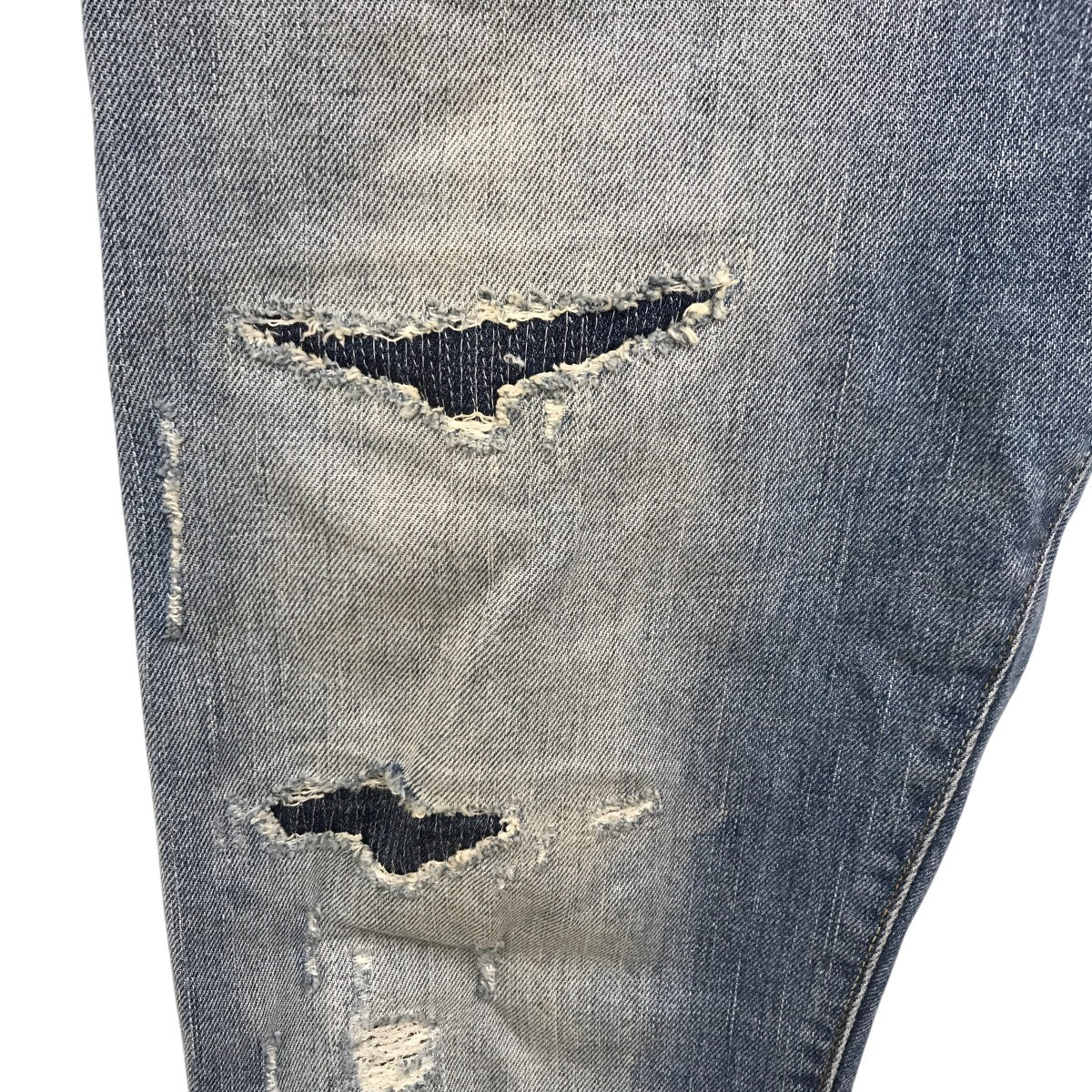 ダメージ加工デニムパンツP17EE1P026S2S412