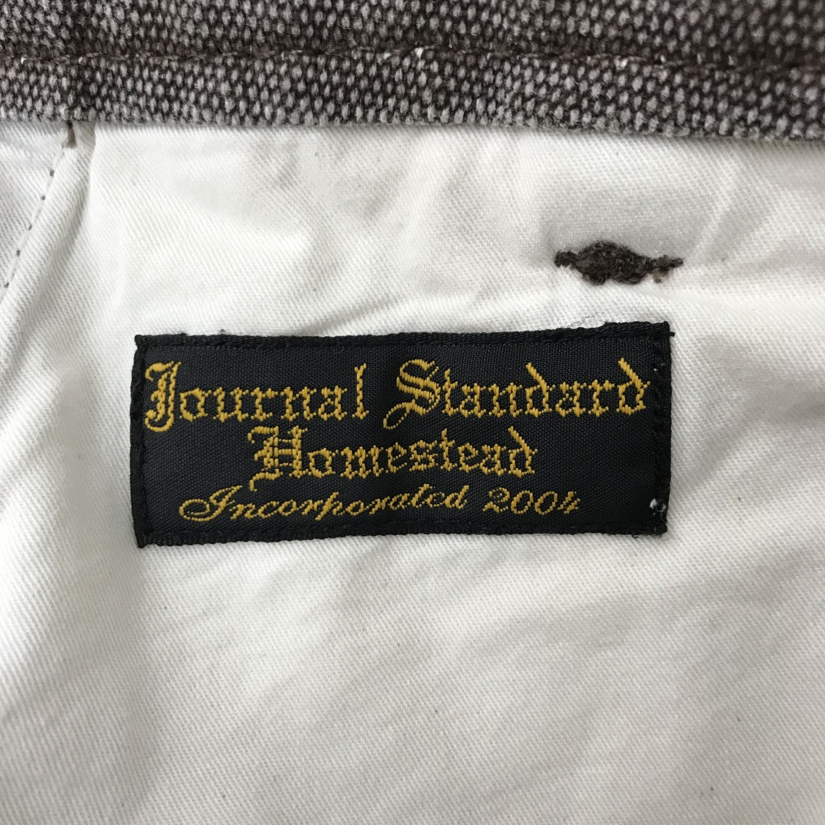 J．S HOMESTEAD タックパンツ24-030-470-6030-3 古着・中古-5枚目のアイテム画像