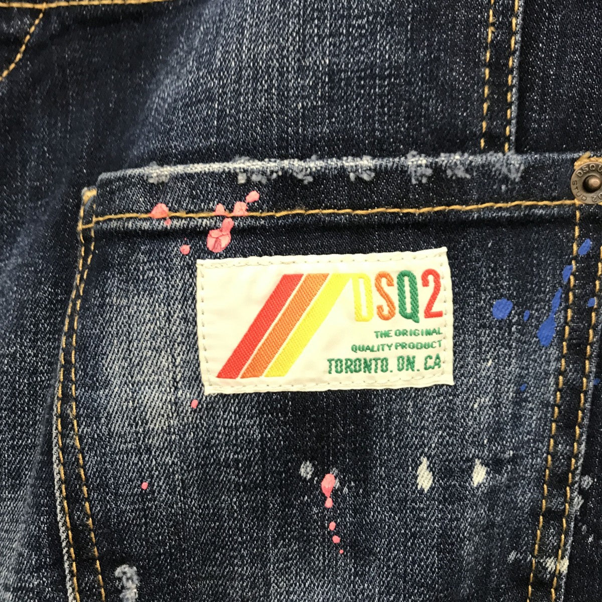 DSQUARED2 Tidy Biker JeanデニムパンツS74LB1495 古着・中古-9枚目のアイテム画像