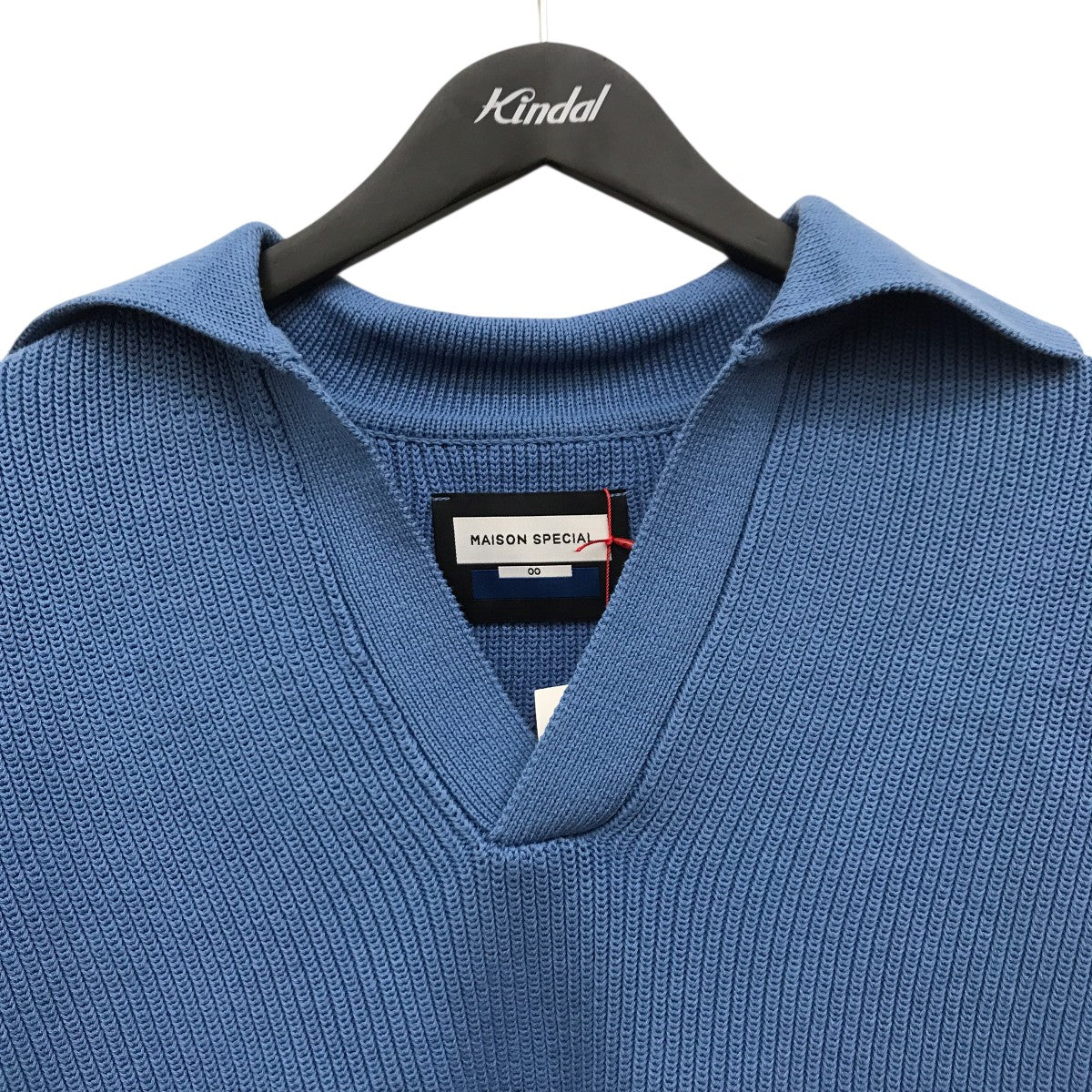 MAISON SPECIAL Prime-Over Skipper Knit襟付ニット11252361333 古着・中古-5枚目のアイテム画像