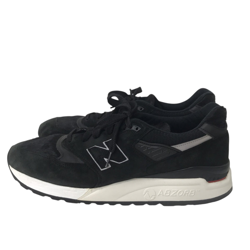 NEW BALANCE×RHC Ron Herman M998TCB Black Pony Hairスニーカー 