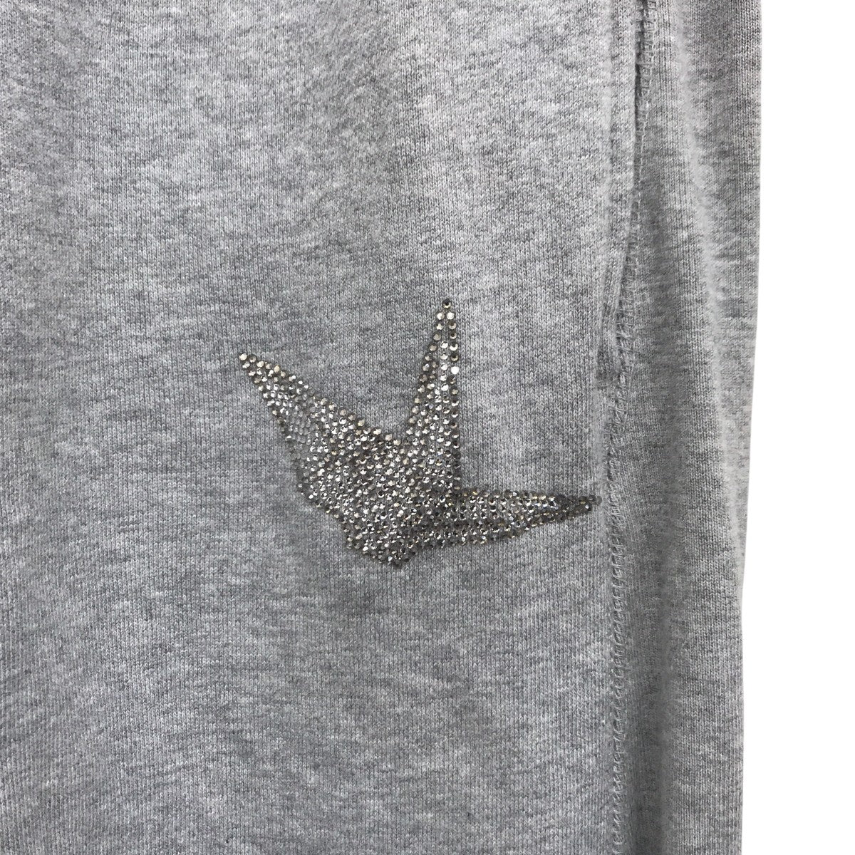 1piu1uguale3 relax ラインストーンスウェットパンツ 古着・中古-5枚目のアイテム画像