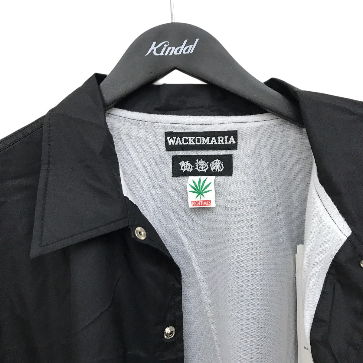 WACKO MARIA×舐達麻×HIGHTIMES コーチジャケット 古着・中古-6枚目のアイテム画像