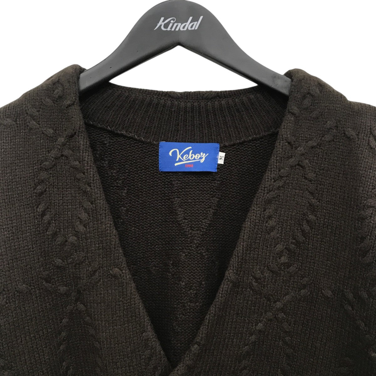 KEBOZ(ケボズ) ニットカーディガン ブラウン サイズ M｜【公式